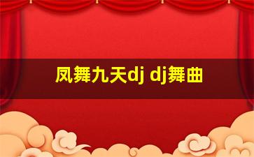 凤舞九天dj dj舞曲